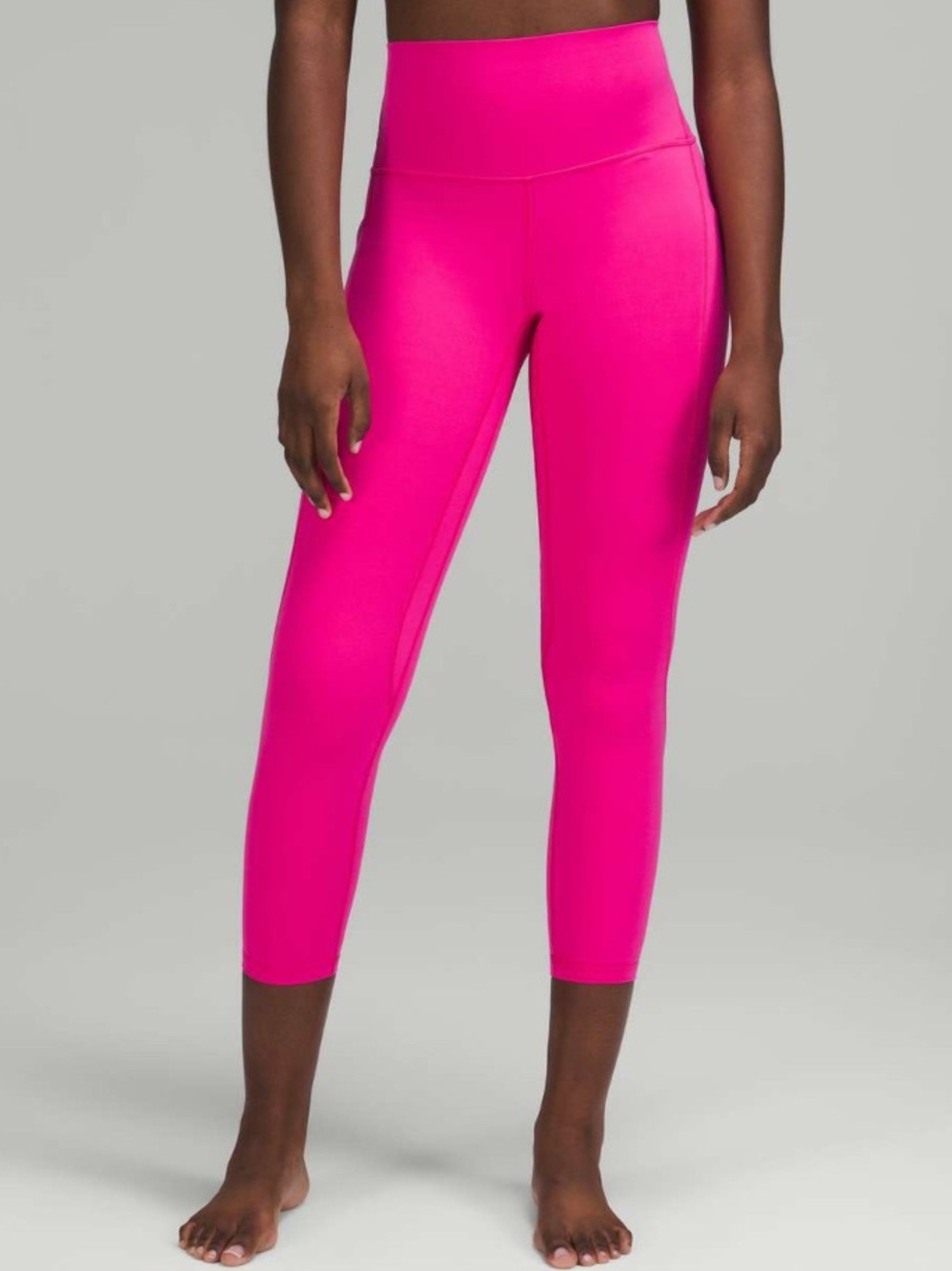 Lululemon Align High-Rise Pant with Pockets 25" in Sonic Pink